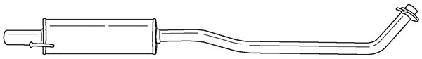 Centre Muffler (44469)