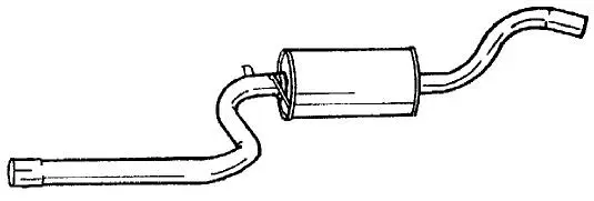 Centre Muffler (25426)