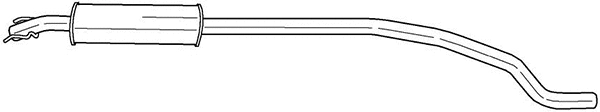 Centre Muffler (41442)