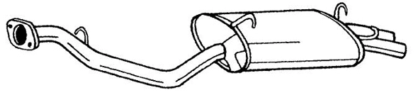 Rear Muffler (23617)