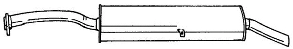 Rear Muffler (16622)