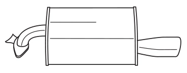 Rear Muffler (75627)