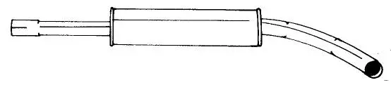 Centre Muffler (60456)