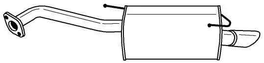 Rear Muffler (38664)