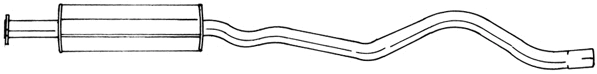 Centre Muffler (40438)