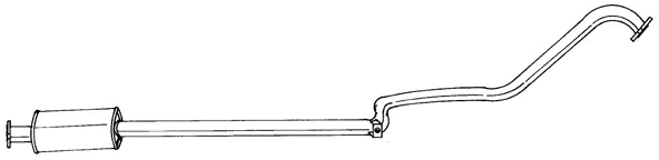 Centre Muffler (38417)