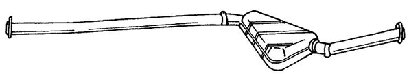 Centre Muffler (12447)
