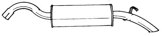 Rear Muffler (25618)