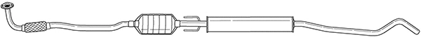 Soot/Particulate Filter, exhaust system (41435)