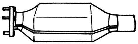 Soot/Particulate Filter, exhaust system (32300)