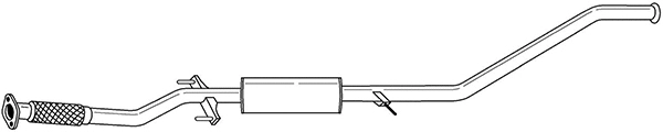Centre Muffler (24430)