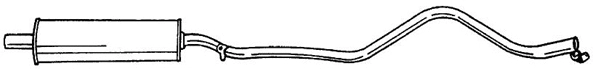 Centre Muffler (40415)