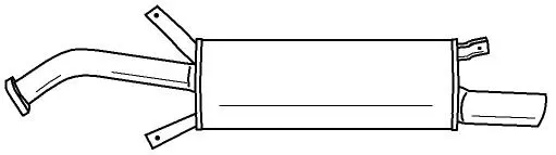 Rear Muffler (53629)