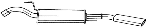 Rear Muffler (60622)