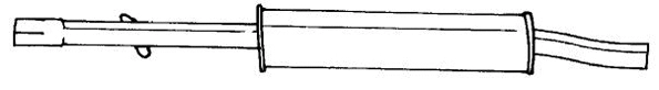 Centre Muffler (60446)