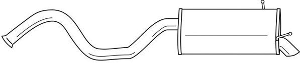 Rear Muffler (50659)