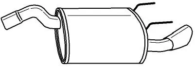 Rear Muffler (41675)
