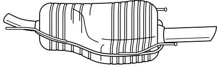 Rear Muffler (41629)