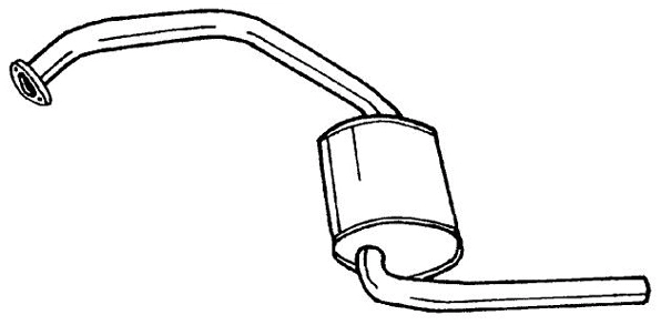 Rear Muffler (23601)