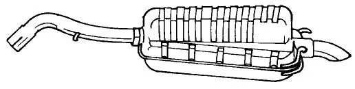 Rear Muffler (25697)