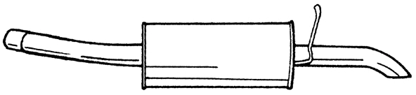 Rear Muffler (25684)
