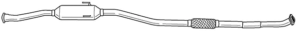 Centre Muffler (44457)