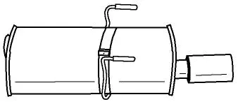 Rear Muffler (46635)