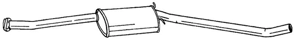 Centre Muffler (40439)
