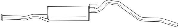 Rear Muffler (44641)