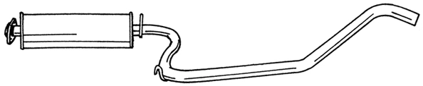 Centre Muffler (40449)