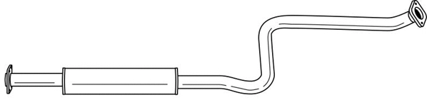 Centre Muffler (38447)
