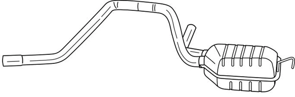Rear Muffler (25678)