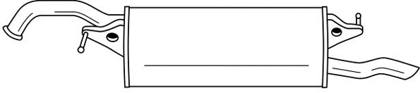 Rear Muffler (44661)