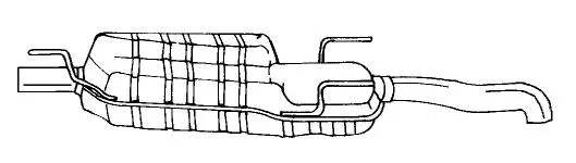 Rear Muffler (51616)