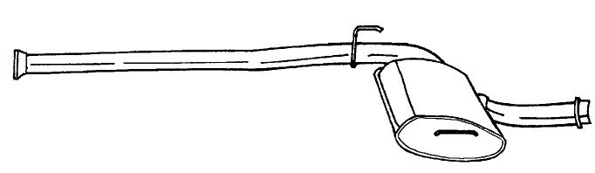 Centre Muffler (50453)