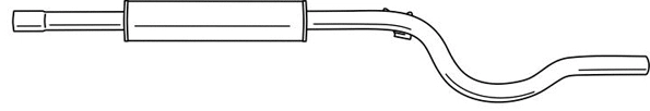 Centre Muffler (22403)