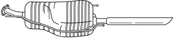 Rear Muffler (41608)