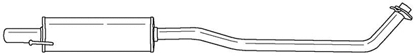 Centre Muffler (44471)
