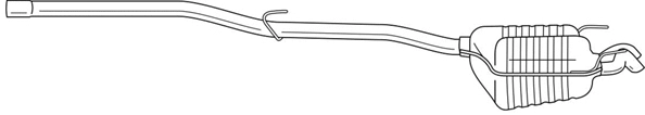 Rear Muffler (35631)