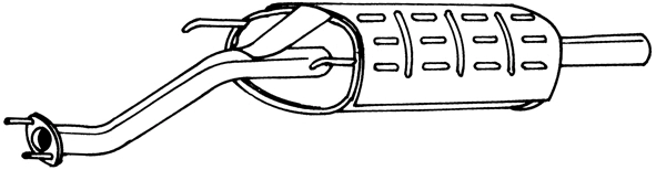 Rear Muffler (65643)