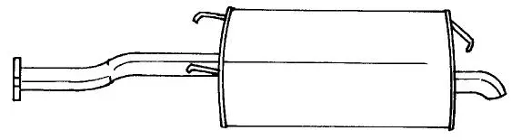 Rear Muffler (65637)