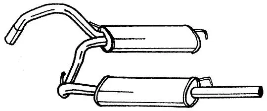 Rear Muffler (65600)