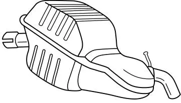 Rear Muffler (53638)