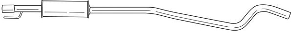 Centre Muffler (40486)