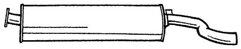 Rear Muffler (51601)