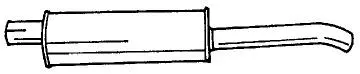 Rear Muffler (40608)