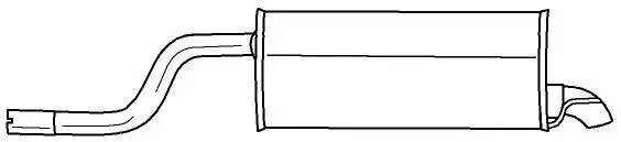 Rear Muffler (41653)