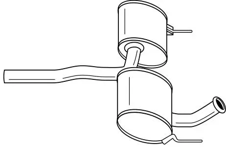 Centre Muffler (50445)
