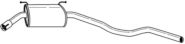 Centre Muffler (26428)