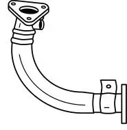 Exhaust Pipe (74100)